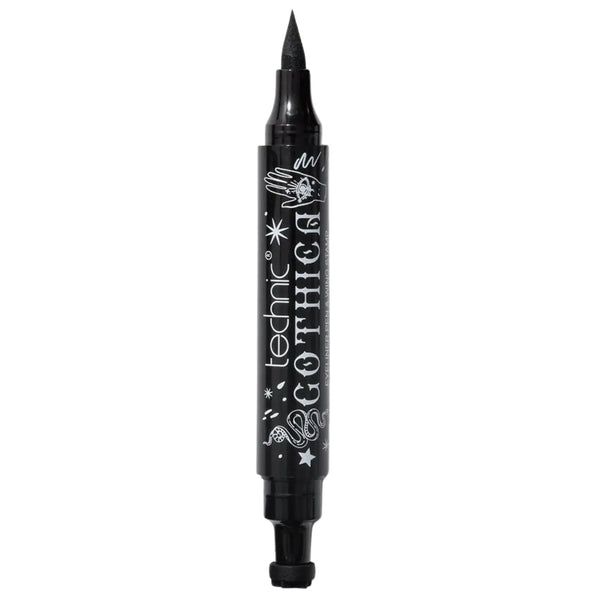 Technic Gothica Eyeliner Pen & Star Stamp Black