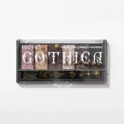 Technic Gothica Mini 6 Pan Eyeshadow Palette Darkside