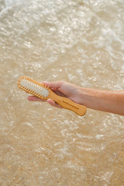 The Bamboovement Bamboo Detangling Brush