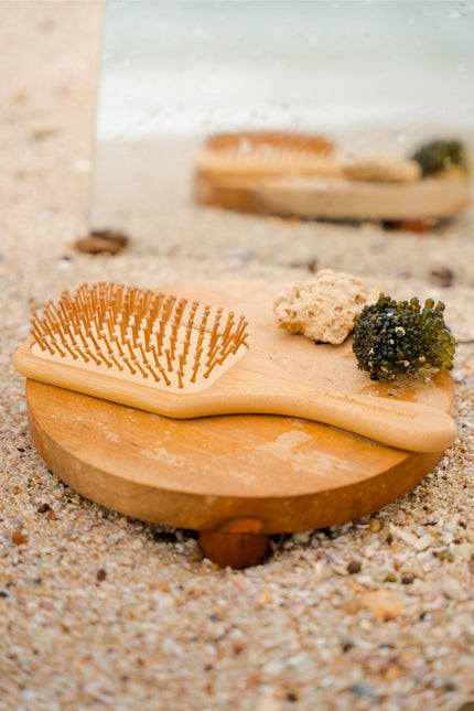 The Bamboovement Bamboo Paddle Brush