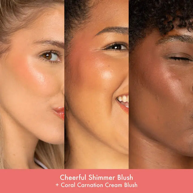 The Beauty Crop Glow Milk Luminous Powder Blush Cheerful