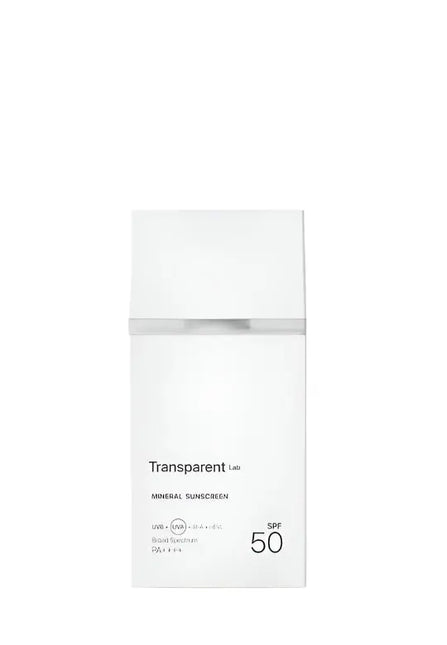 Transparent Lab Mineral Sunscreen