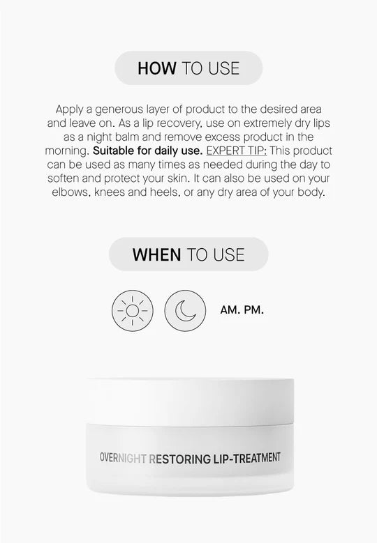 Transparent Lab Overnight Restoring Lip Treatment