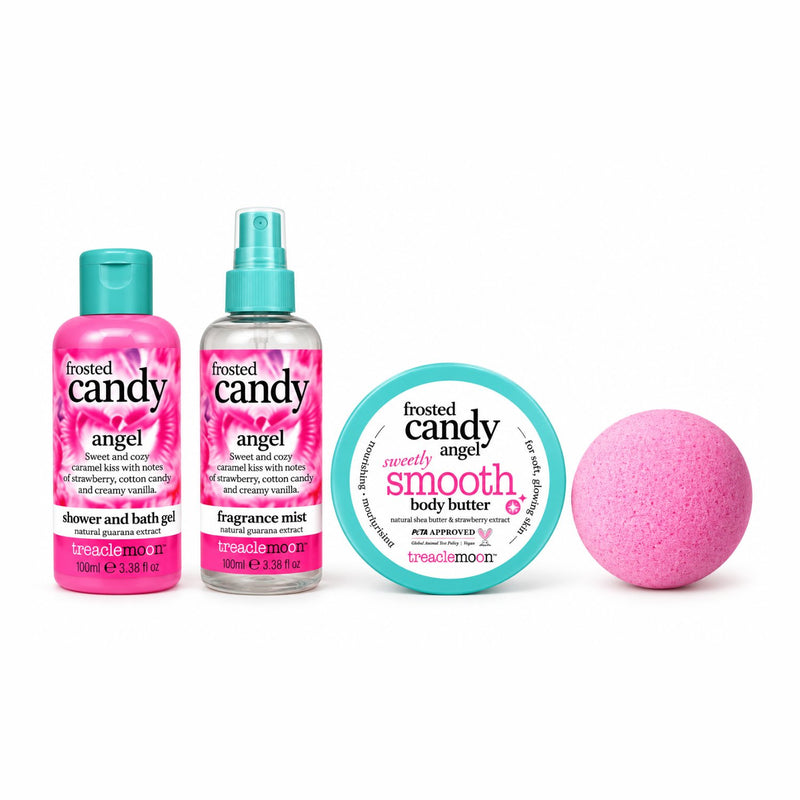 Treaclemoon Cute Candy Angel Box met shower & bath gel, fragrance mist, body butter en bath fizzer