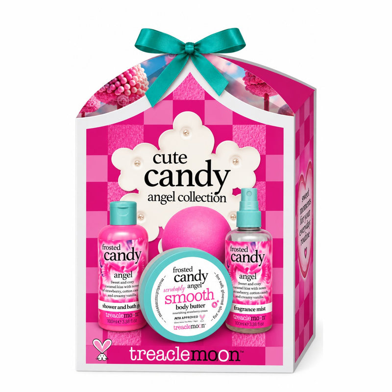 Treaclemoon Cute Candy Angel Box met shower & bath gel, fragrance mist, body butter en bath fizzer