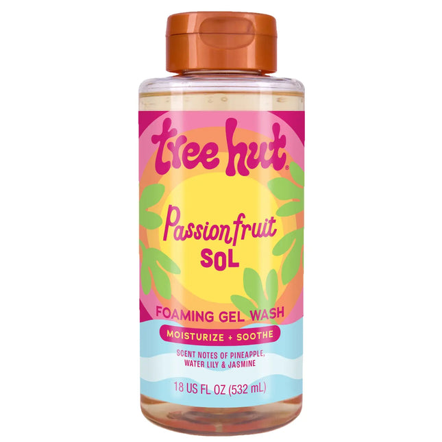 Tree Hut Foaming Gel Body Wash Passionfruit