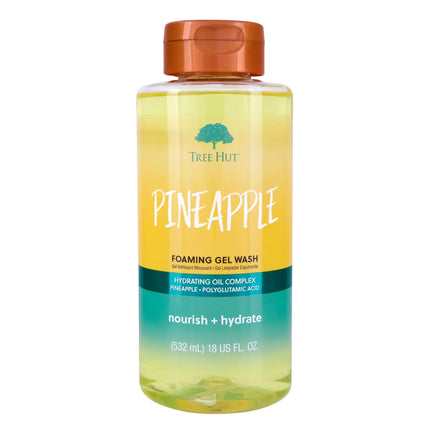 Tree Hut Foaming Gel Body Wash Pineapple
