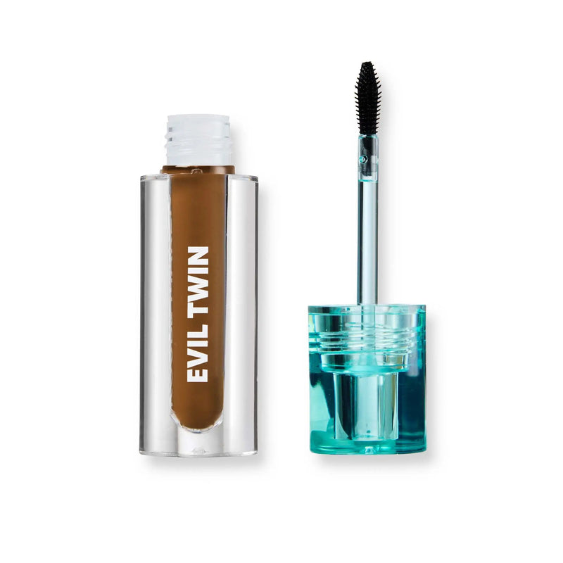 Trouble Maker Evil Twin Tinted Brow Gel Medium Brown, getinte wenkbrauwgel voor medium bruin haar
