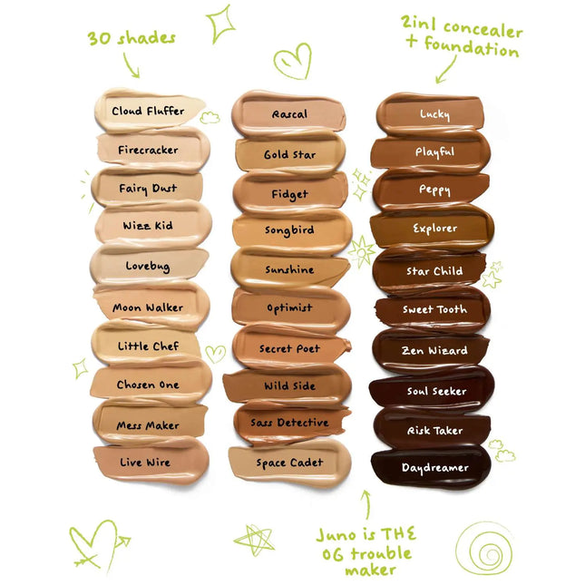 Trouble Maker Juno Full Coverage Matte Foundation Moon Walker