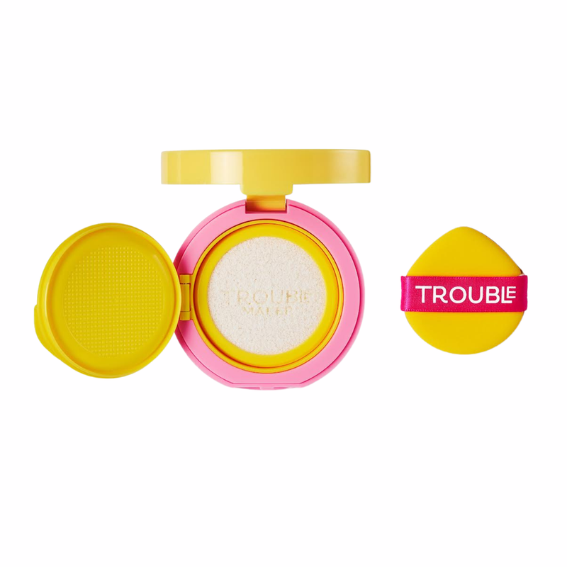 Trouble Maker Raye Spf 30 Cushion Primer, make-up primer met SPF 30 in cushion-vorm