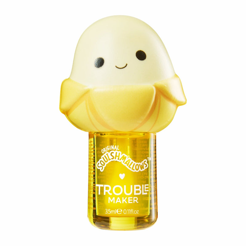 Trouble Maker X Squishmallows Junie The Banana Melt Down Lip Oil With Snug