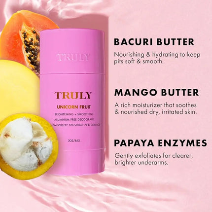 Truly Beauty Unicorn Fruit Skin Brightening And Smoothing Deodorant