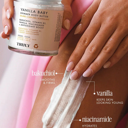 Truly Beauty Vanilla Baby Shimmer Body Butter