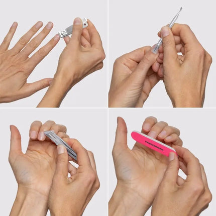 Tweezerman Mini Neon Nail Rescue Kit