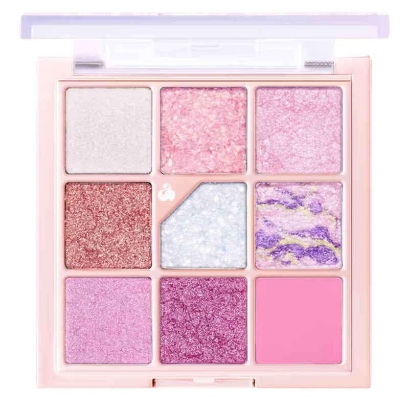 Unleashia Glitterpedia Eye Palette No.9 All of Pink Glitter