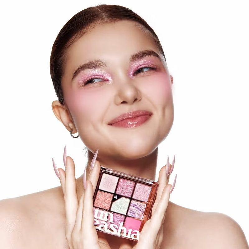 Unleashia Glitterpedia Eye Palette No.9 All of Pink Glitter