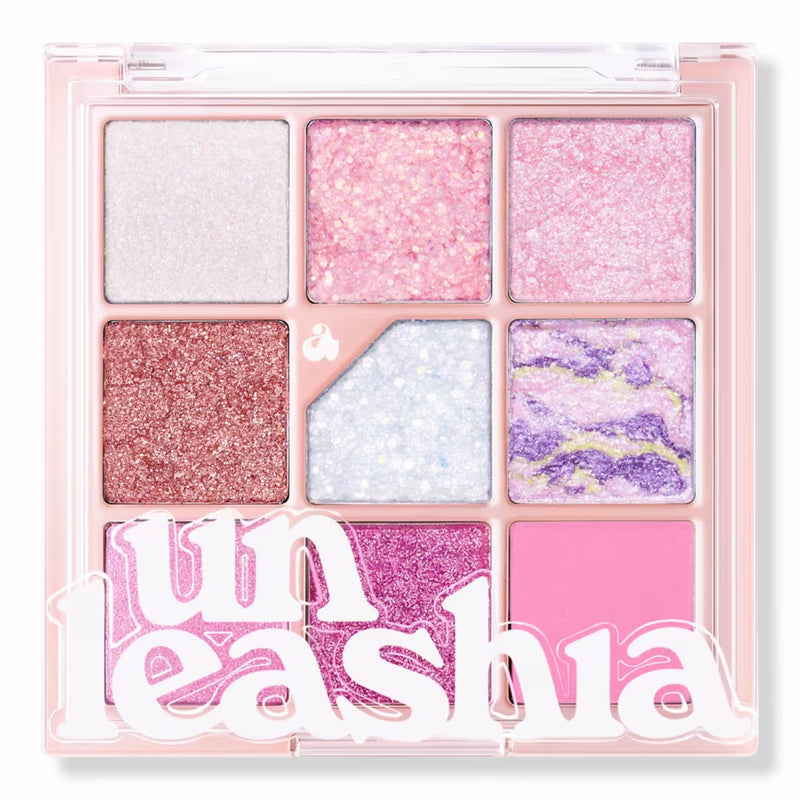 Unleashia Glitterpedia Eye Palette No.9 All of Pink Glitter