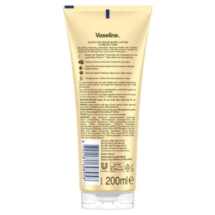 Vaseline Gluta-Hya Flawless Bright Semi Burst Lotion