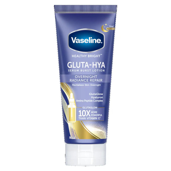 Vaseline Gluta-Hya Overnight Radiance Serum Burst Lotion