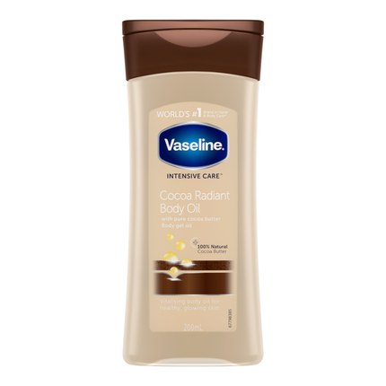 Vaseline Intensive Care Cocoa Radiant Body Gel Oil