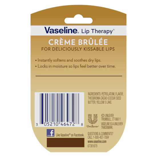 Vaseline Lip Therapy Mini Creme Brulee