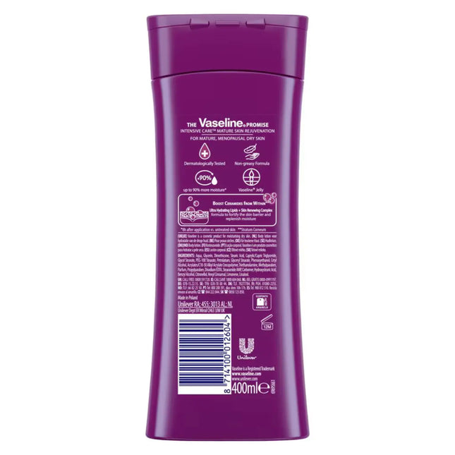 Vaseline Mature Skin Body Lotion 400 ml