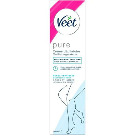 Veet Ontharingscreme Gevoelige Huid 200 ml.