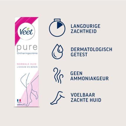 Veet Ontharingscreme Normale Huid 200 ml.