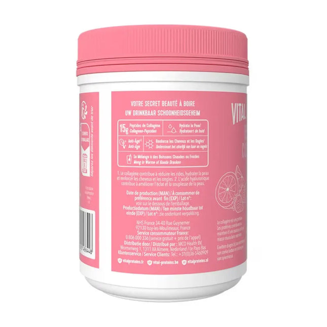 Vital Proteins Beauty Collagen Aardbei-Citroen