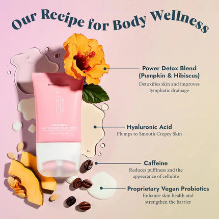 Voesh Smooth'd Body Refining Roller Cream
