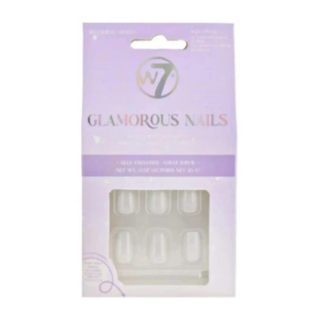 W7 Cosmetics Glamorous Press-On Nails Blushing Moon