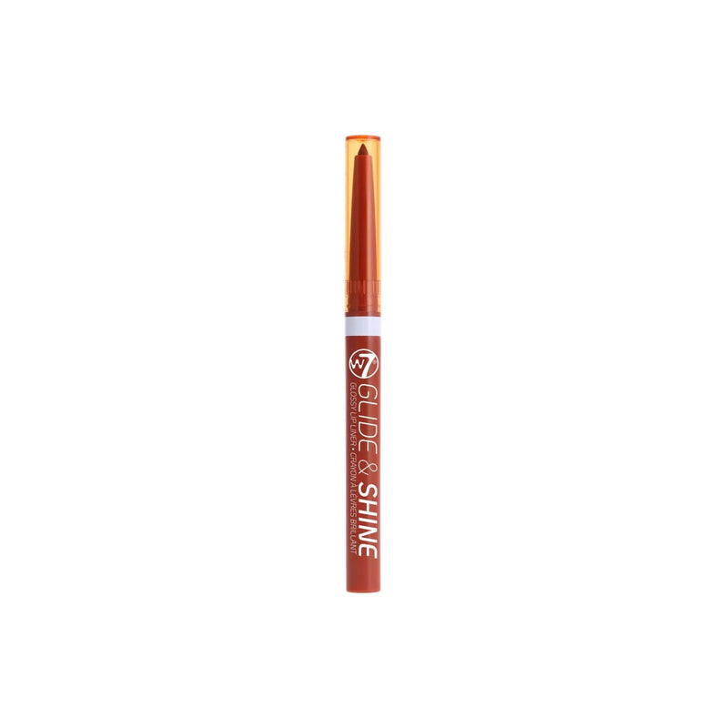 W7 Cosmetics Glide & Shine Glossy Lip Liner Burnt Love 3