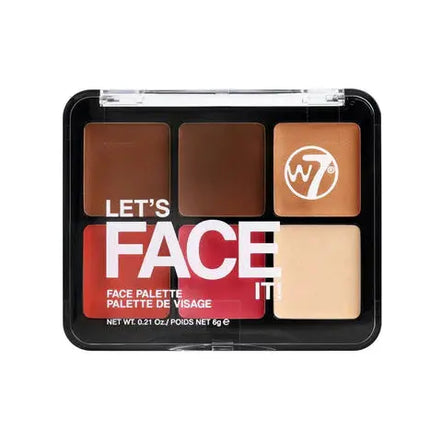 W7 Cosmetics Let's Face It Palette Desert Glow
