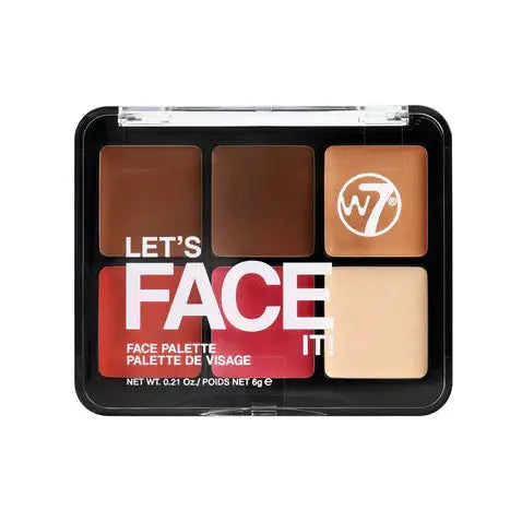 W7 Cosmetics Let's Face It Palette Desert Glow