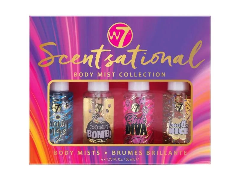 W7 Cosmetics Scentsational Body Mist Collection