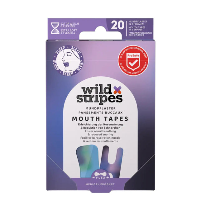Wild Stripes Mouth Patches Sunset