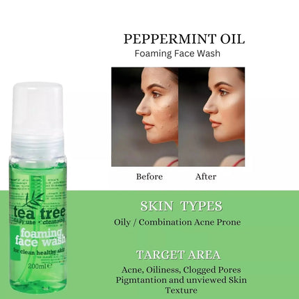 XBC Tea Tree Foaming Face Wash