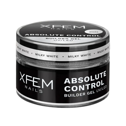 XFEM Builder Gel Absolute Control UV/LED Milky White 50 ml.