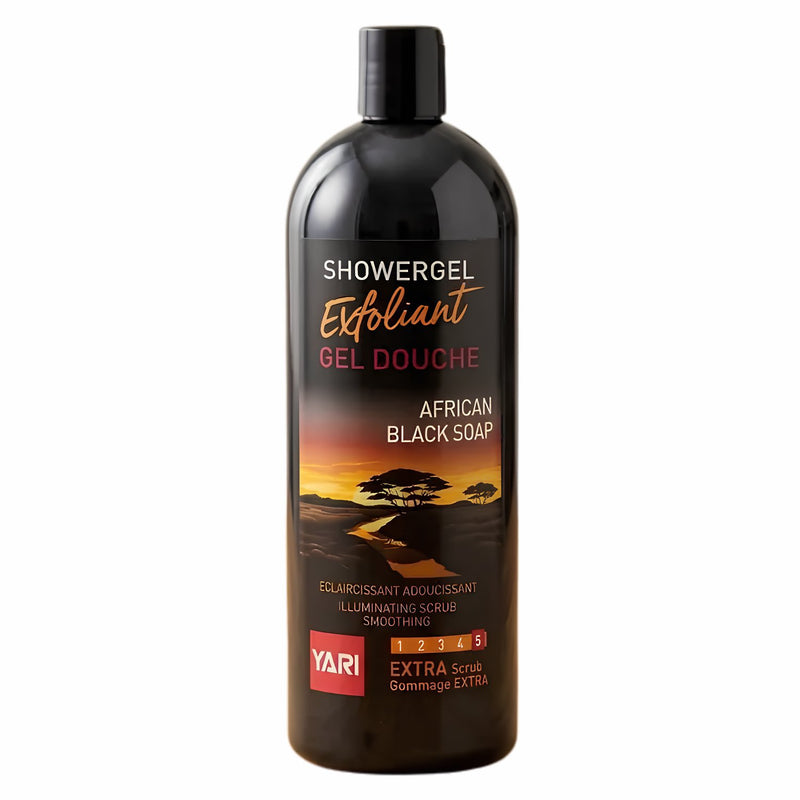 Yari Exfoliant Showergel African Black Soap