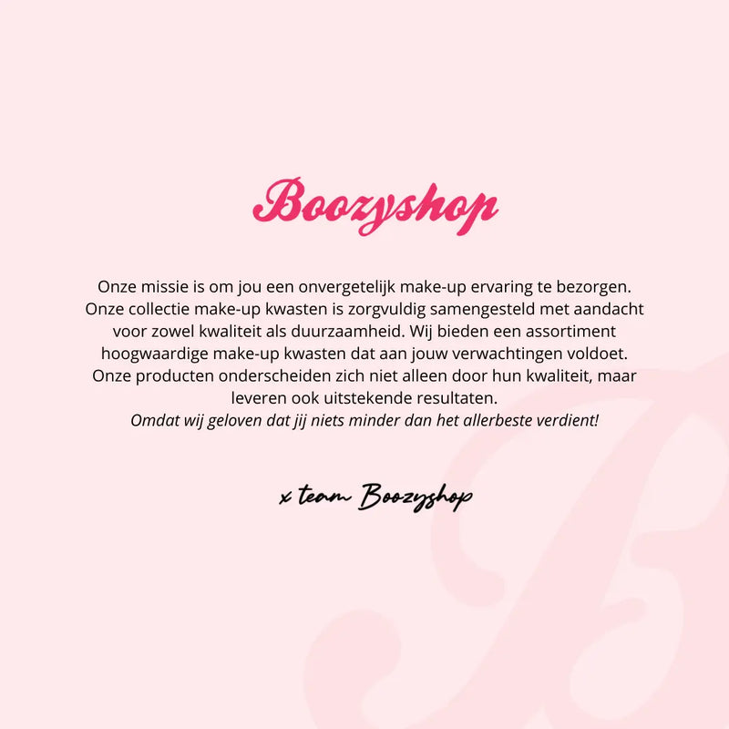 Boozyshop Soft Pink & Gold Highlighter Brush