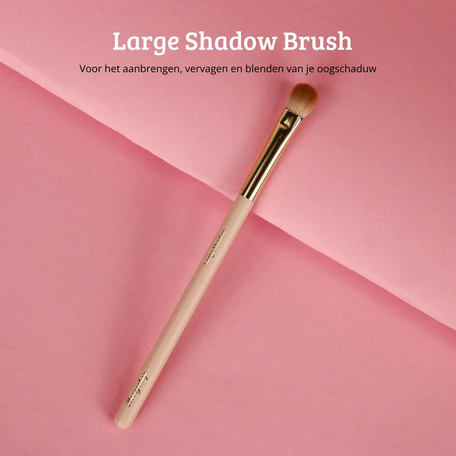 Boozyshop Soft Pink & Gold Large Shadow Brush