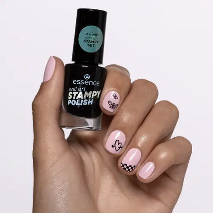 Essence Nail Art Stampy Polish 01 Perfect Match