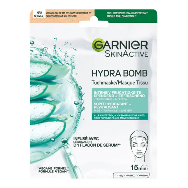Garnier Skincare Tissue Mask Aloe Vera