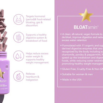 Hairtamin Bloatamin Capsules