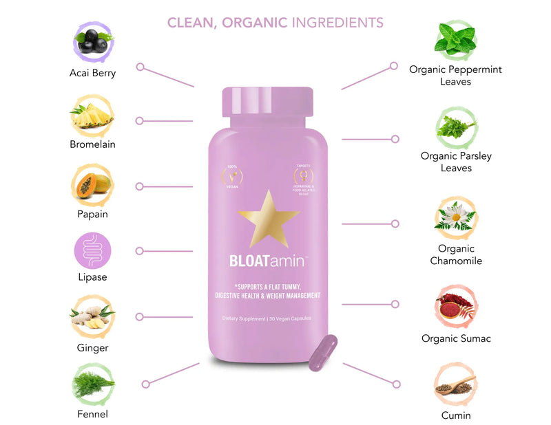 Hairtamin Bloatamin Capsules