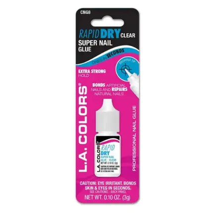 LA Colors Nail Glue Rapid Dry Clear