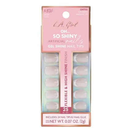 LA Girl Oh So Shiny Nail Tips Modern French