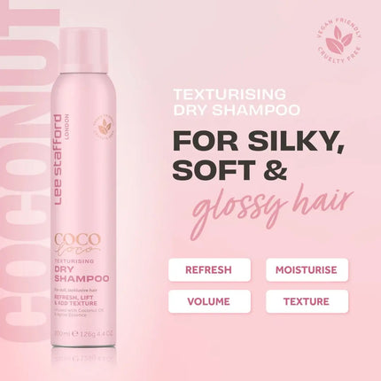 Lee Stafford CoCo LoCo & Agave Texturising Dry Shampoo