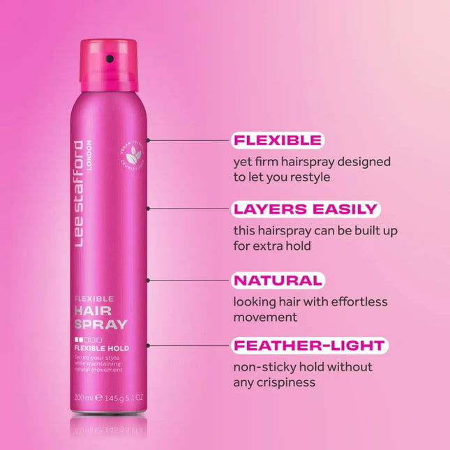 Lee Stafford Fat Flexible Hold Hair Spray