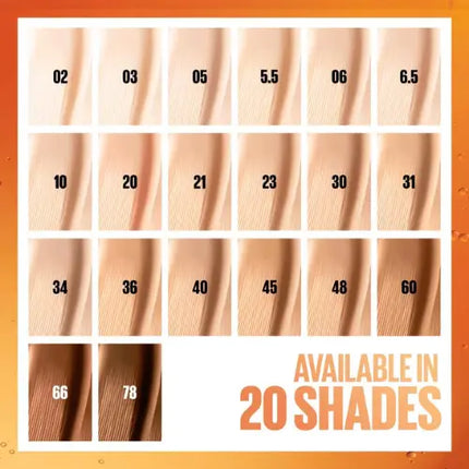 Maybelline Superstay 24H Skin Tint Bright Skin Like Coverage Foundation